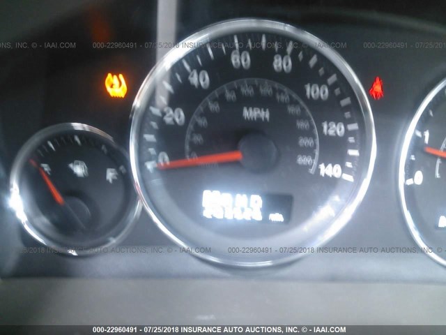 1J8HG48K48C187628 - 2008 JEEP COMMANDER SPORT მწვანე ფოტო 7