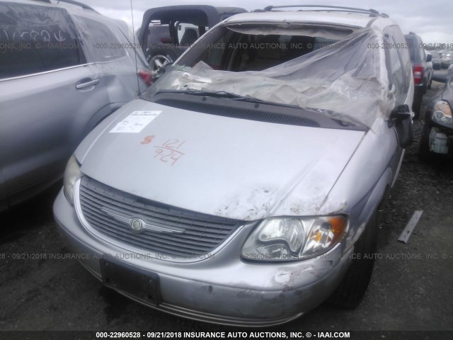 2C8GP74L01R288518 - 2001 CHRYSLER TOWN & COUNTRY EX SILVER photo 6