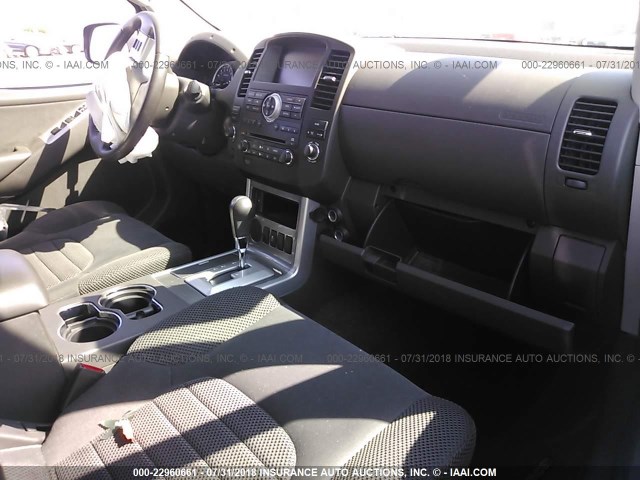 5N1AR1NN2CC626409 - 2012 NISSAN PATHFINDER S/LE/SE GRAY photo 5