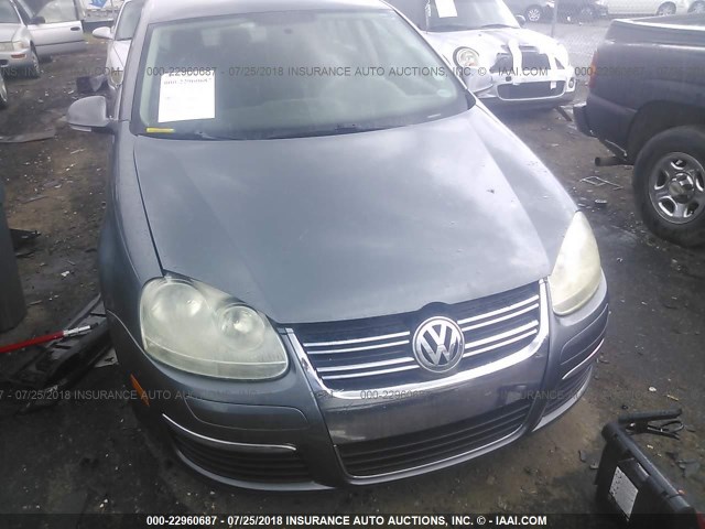 3VWJM71KX8M120489 - 2008 VOLKSWAGEN JETTA GRAY photo 6