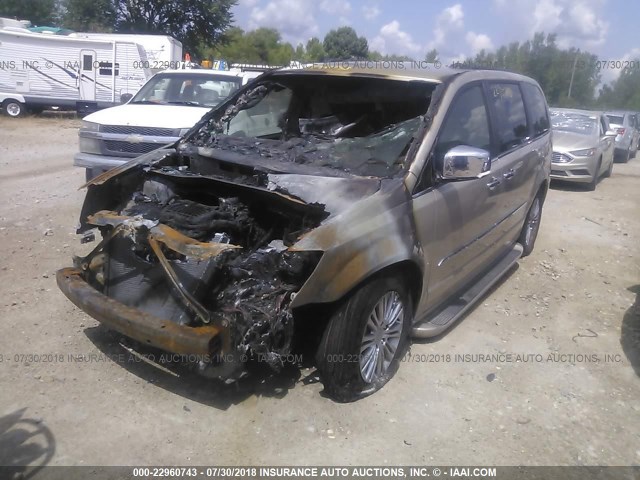 2C4RC1CG0FR514314 - 2015 CHRYSLER TOWN & COUNTRY TOURING L GOLD photo 2
