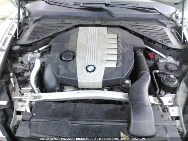 5UXFF0C52ALT77119 - 2010 BMW X5 XDRIVE35D Gümüş foto 10