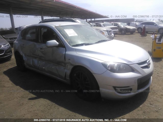 JM1BK34L471629144 - 2007 MAZDA SPEED 3 SILVER photo 1