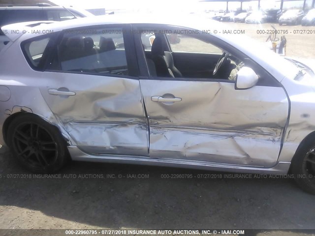 JM1BK34L471629144 - 2007 MAZDA SPEED 3 SILVER photo 6