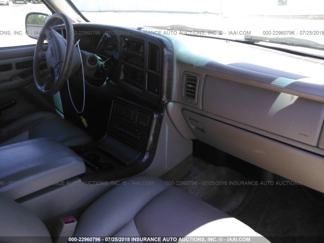 1GKEK63U43J217278 - 2003 GMC YUKON DENALI WHITE photo 5