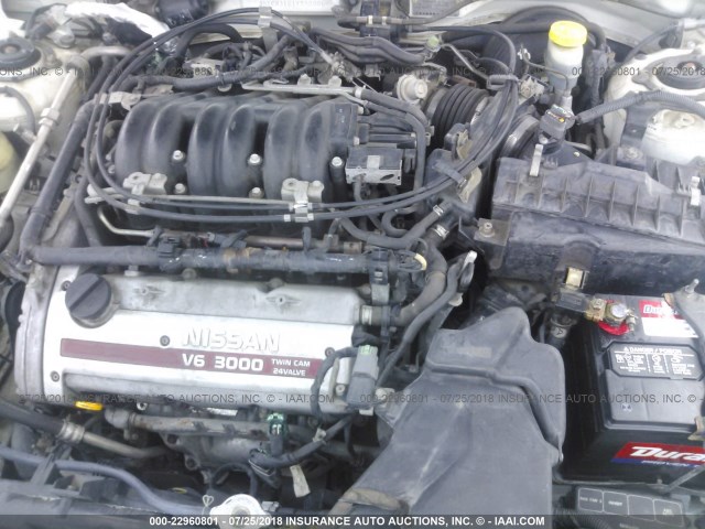 JN1CA31D1YT520069 - 2000 NISSAN MAXIMA GLE/GXE/SE WHITE photo 10