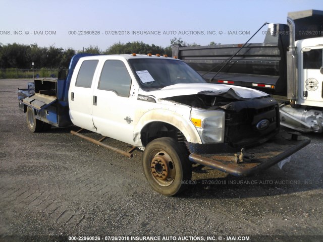 1FD0W5GT3FEA53441 - 2015 FORD F550 SUPER DUTY WHITE photo 1