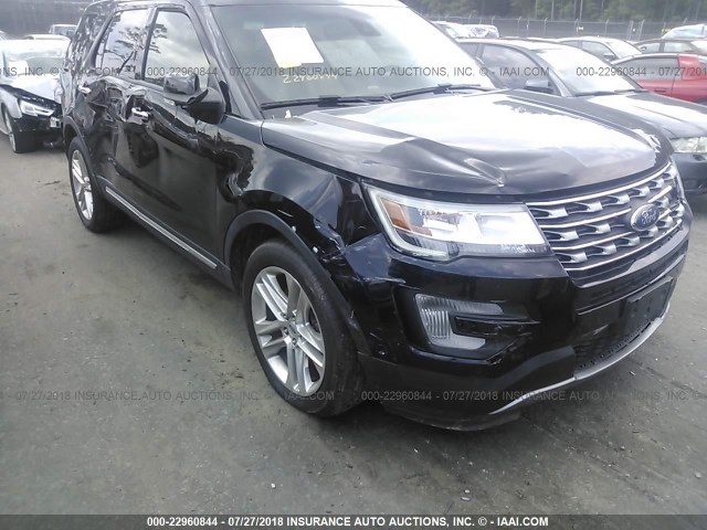 1FM5K7FH4GGC53809 - 2016 FORD EXPLORER LIMITED 黑色 照片 6