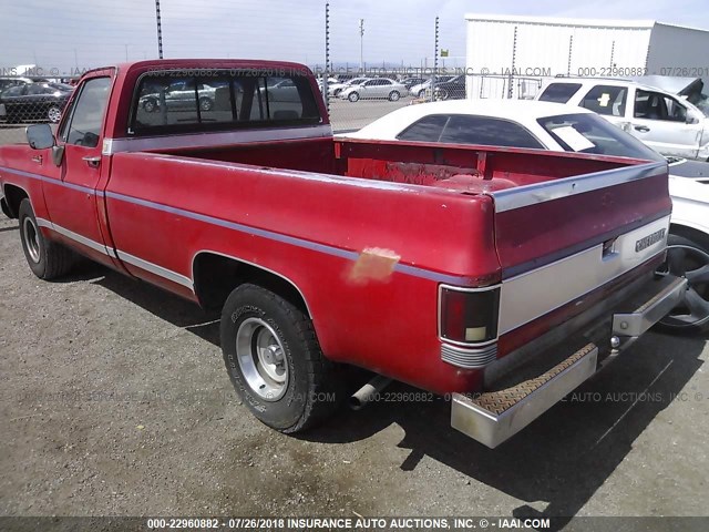 CCG14AS104186 - 1980 CHEVROLET S TRUCK RED photo 6