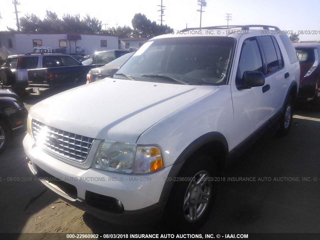 1FMZU63K13ZA70243 - 2003 FORD EXPLORER XLT/XLT SPORT/NBX 白色 照片 2