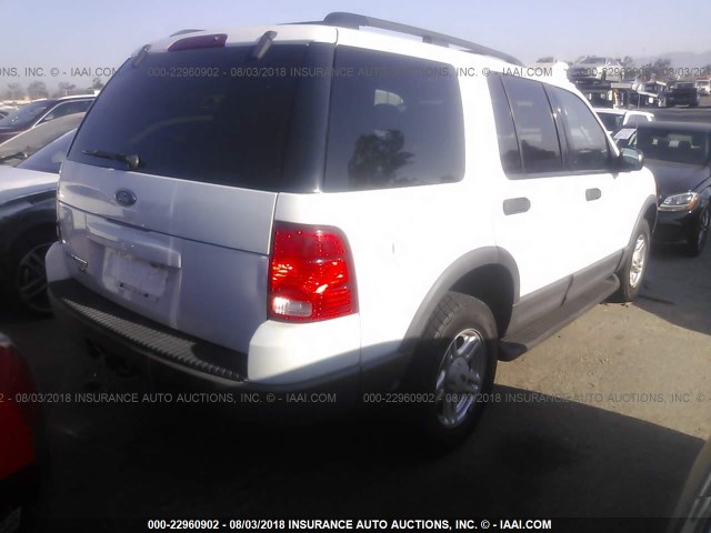 1FMZU63K13ZA70243 - 2003 FORD EXPLORER XLT/XLT SPORT/NBX 白色 照片 4