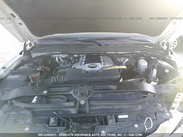 1GYS4HKJ1GR144481 - 2016 CADILLAC ESCALADE ESV LUXURY WHITE photo 10