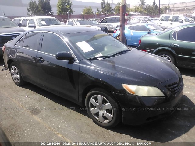 4T1BE46K67U112827 - 2007 TOYOTA CAMRY NEW GENERAT CE/LE/XLE/SE BLACK photo 1