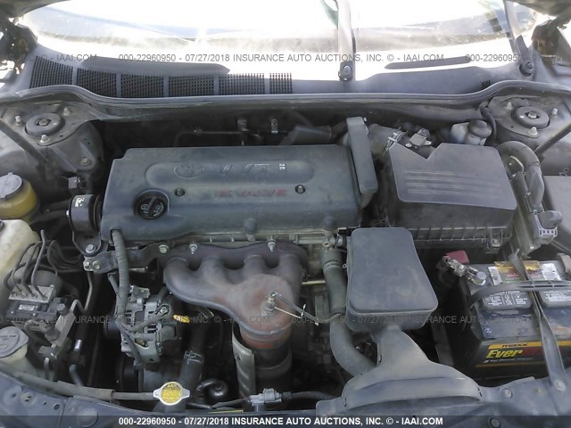 4T1BE46K67U112827 - 2007 TOYOTA CAMRY NEW GENERAT CE/LE/XLE/SE BLACK photo 10