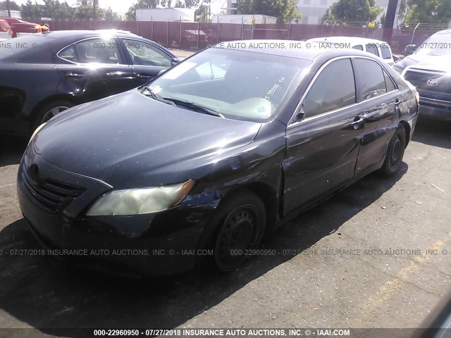4T1BE46K67U112827 - 2007 TOYOTA CAMRY NEW GENERAT CE/LE/XLE/SE BLACK photo 2