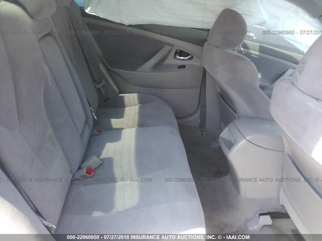 4T1BE46K67U112827 - 2007 TOYOTA CAMRY NEW GENERAT CE/LE/XLE/SE BLACK photo 8