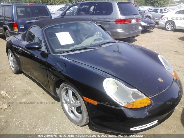 WP0CA2989XU622100 - 1999 PORSCHE BOXSTER BLACK photo 1