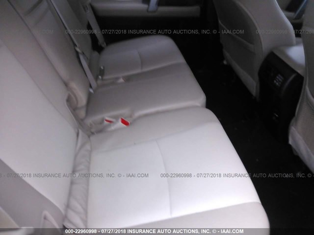 JTEBU5JR1G5288000 - 2016 TOYOTA 4RUNNER SR5 PREM/LTDL/TRAIL/TRD BLACK photo 8