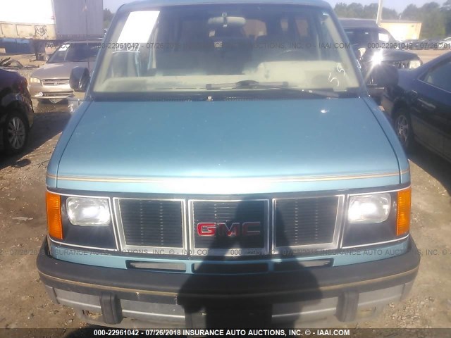 1GKEL19W3PB512672 - 1993 GMC SAFARI XT BLUE photo 6