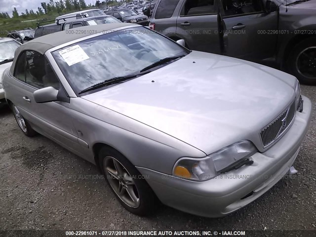 YV1NC56D72J029166 - 2002 VOLVO C70 BEIGE photo 1