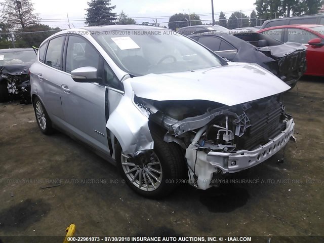 1FADP5BU4DL536213 - 2013 FORD C-MAX SEL SILVER photo 1