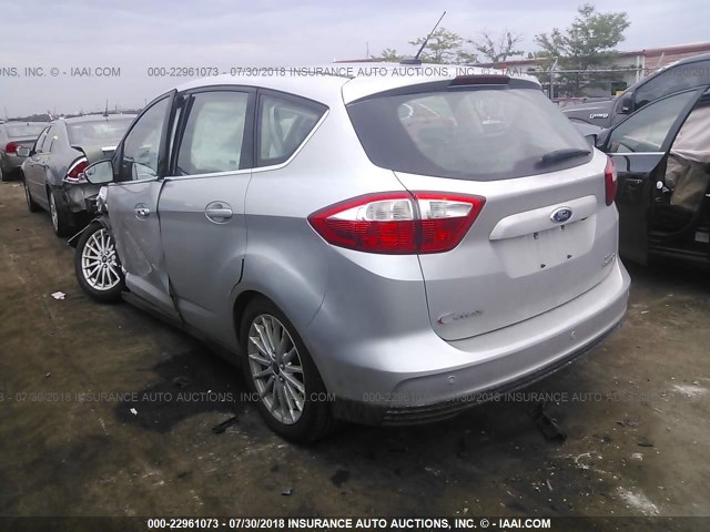 1FADP5BU4DL536213 - 2013 FORD C-MAX SEL SILVER photo 3