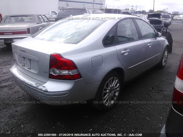 YV1MS382X62158033 - 2006 VOLVO S40 2.4I SILVER photo 4