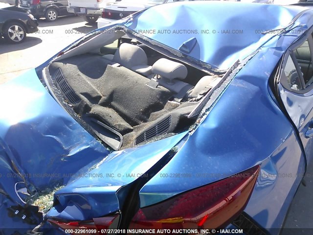 KMHD84LF7JU576028 - 2018 HYUNDAI ELANTRA SEL/VALUE/LIMITED BLUE photo 6