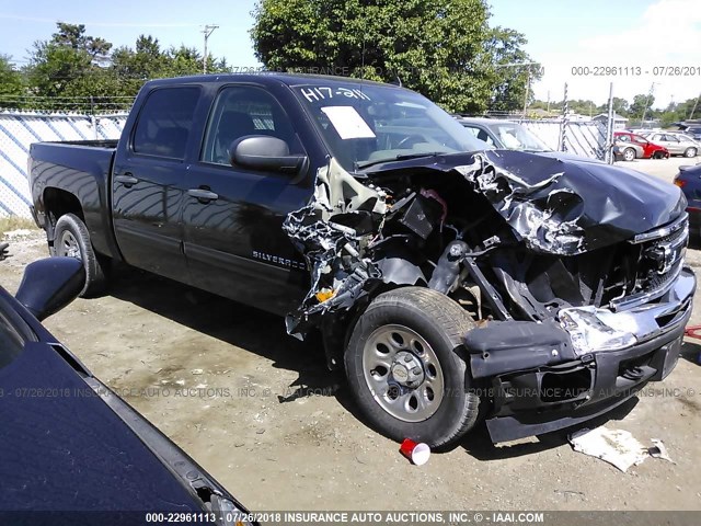 3GCEC13C19G178758 - 2009 CHEVROLET SILVERADO C1500/C1500  LS BLACK photo 1