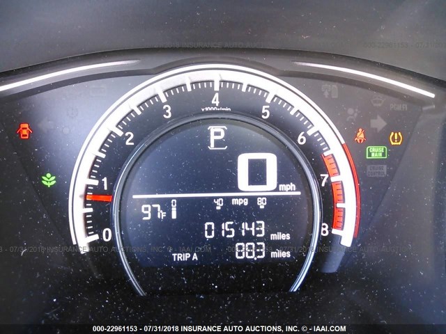 SHHFK7H49HU425572 - 2017 HONDA CIVIC SPORT 浅蓝色 照片 7