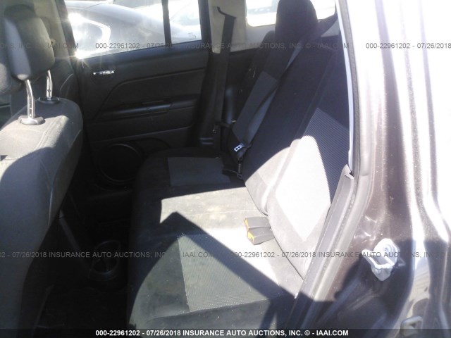 1C4NJPFB0FD377689 - 2015 JEEP PATRIOT LATITUDE GRAY photo 8