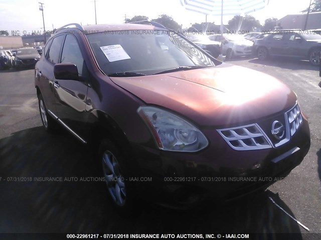 JN8AS5MT9BW169762 - 2011 NISSAN ROGUE S/SV/KROM RED photo 1