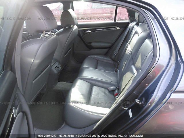 19UUA662X5A038185 - 2005 ACURA TL SILVER photo 8