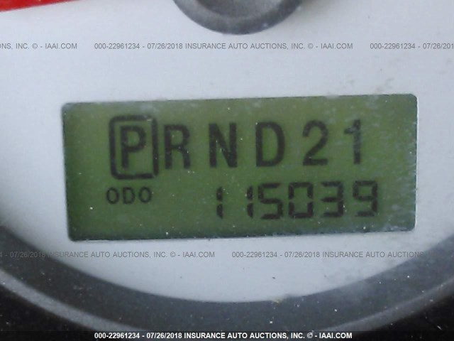 1FMCU94145KA72352 - 2005 FORD ESCAPE LIMITED RED photo 7
