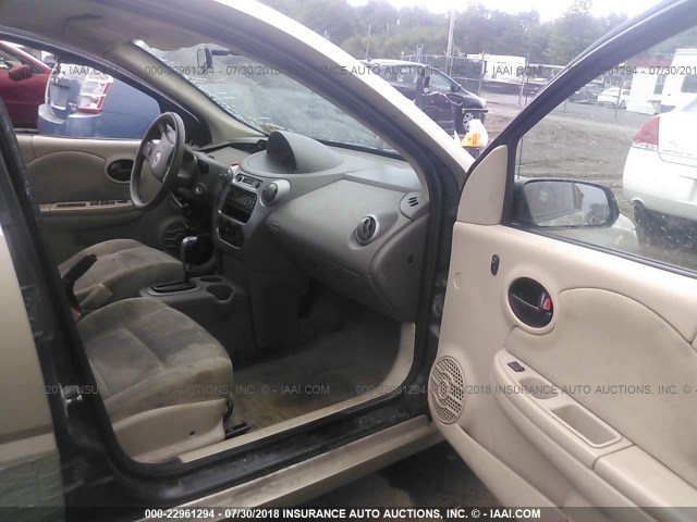 1G8AJ52F15Z113307 - 2005 SATURN ION LEVEL 2 金色 照片 5