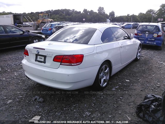 WBAWR3C51AP462324 - 2010 BMW 328 I SULEV WHITE photo 4