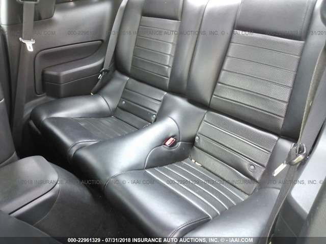 1ZVFT82H975356203 - 2007 FORD MUSTANG GT SILVER photo 8