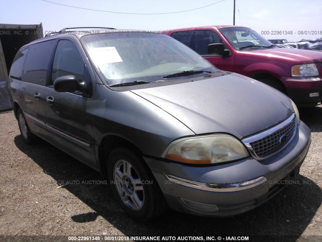 2FMZA52442BA81731 - 2002 FORD WINDSTAR SE GOLD photo 1