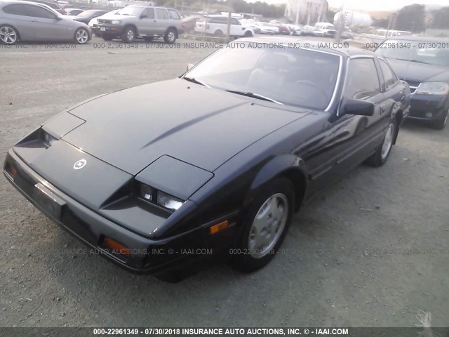 JN1HZ16S7FX041591 - 1985 NISSAN 300ZX 2+2 BLACK photo 2