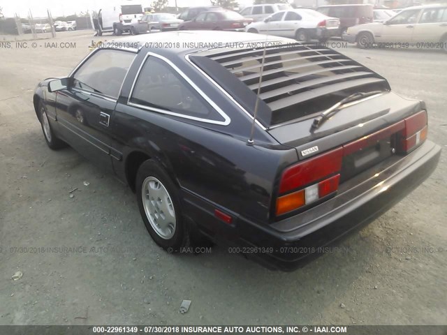 JN1HZ16S7FX041591 - 1985 NISSAN 300ZX 2+2 BLACK photo 3