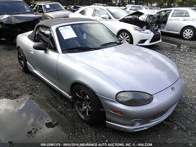 JM1NB3534X0130703 - 1999 MAZDA MX-5 MIATA SILVER photo 1