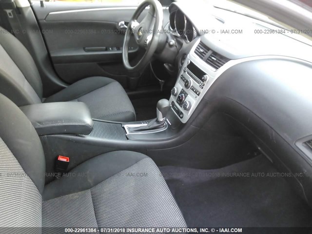 1G1ZC5E11BF340215 - 2011 CHEVROLET MALIBU 1LT წითელი ფოტო 5