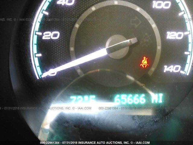 1G1ZC5E11BF340215 - 2011 CHEVROLET MALIBU 1LT წითელი ფოტო 7