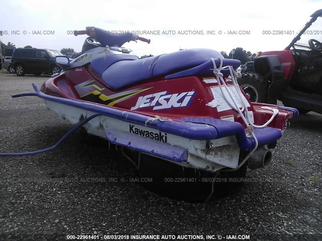 KAW90470E696 - 1996 KAWASAKI JET SKI 1100-A1  WHITE photo 3