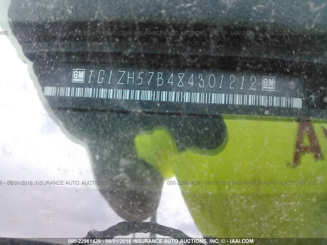 1G1ZH57B484301212 - 2008 CHEVROLET MALIBU 1LT 灰色 照片 9