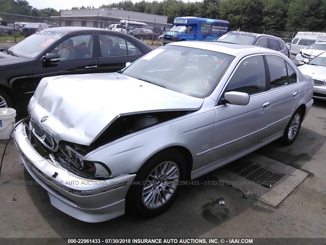 WBADT63481CF00692 - 2001 BMW 530 I AUTOMATIC SILVER photo 2