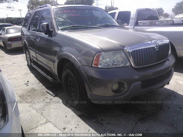 5LMFU27R44LJ28639 - 2004 LINCOLN NAVIGATOR 棕色 照片 1
