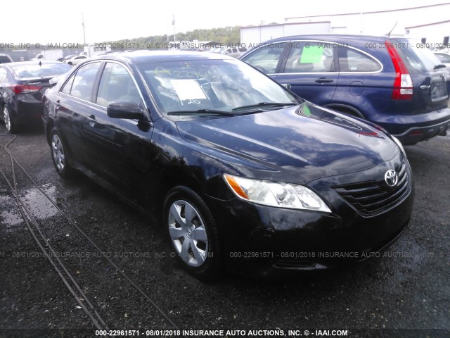 JTNBE46K773105570 - 2007 TOYOTA CAMRY NEW GENERAT CE/LE/XLE/SE BLACK photo 1