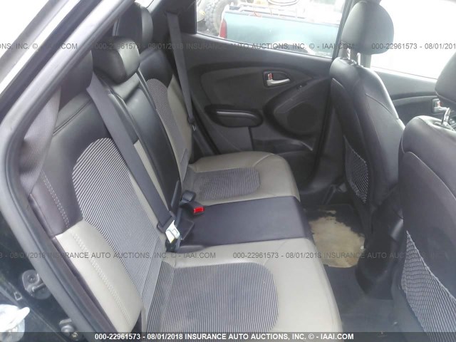 KM8JU3AC6DU706998 - 2013 HYUNDAI TUCSON GLS/LIMITED 黑色 照片 8