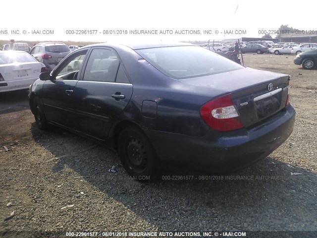 4T1BE32K34U336648 - 2004 TOYOTA CAMRY LE/XLE/SE Mavi foto 3